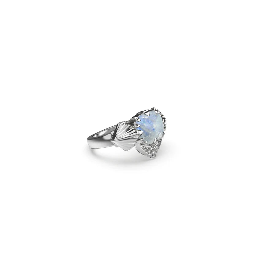 TAKEN by STORM: Siren Tears Ring Sterling Silver