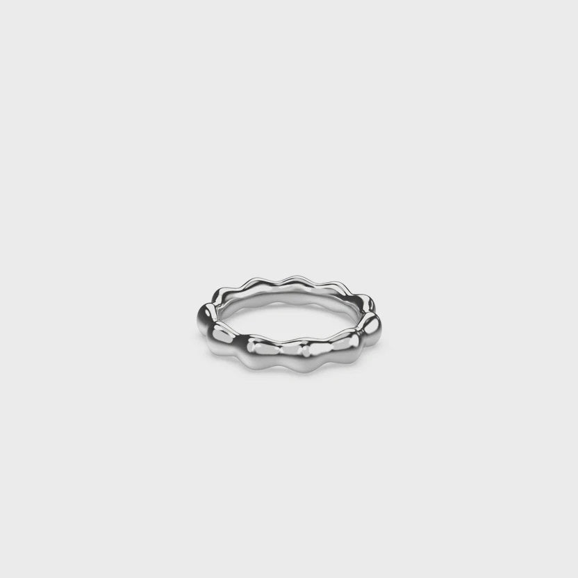 TAKEN by STORM: Snow Ring Sterling Silver