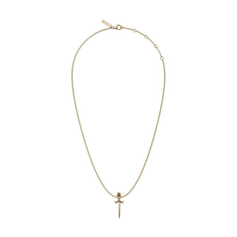 TAKEN by STORM: Claymore Necklace Gold Plated