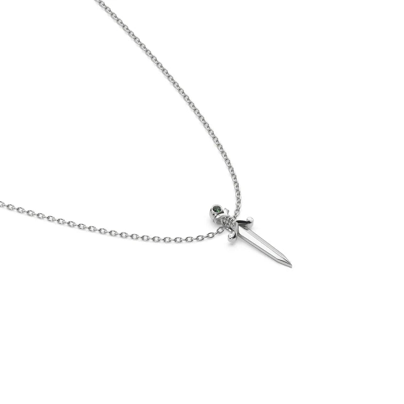 TAKEN by STORM: Claymore Necklace Sterling Silver