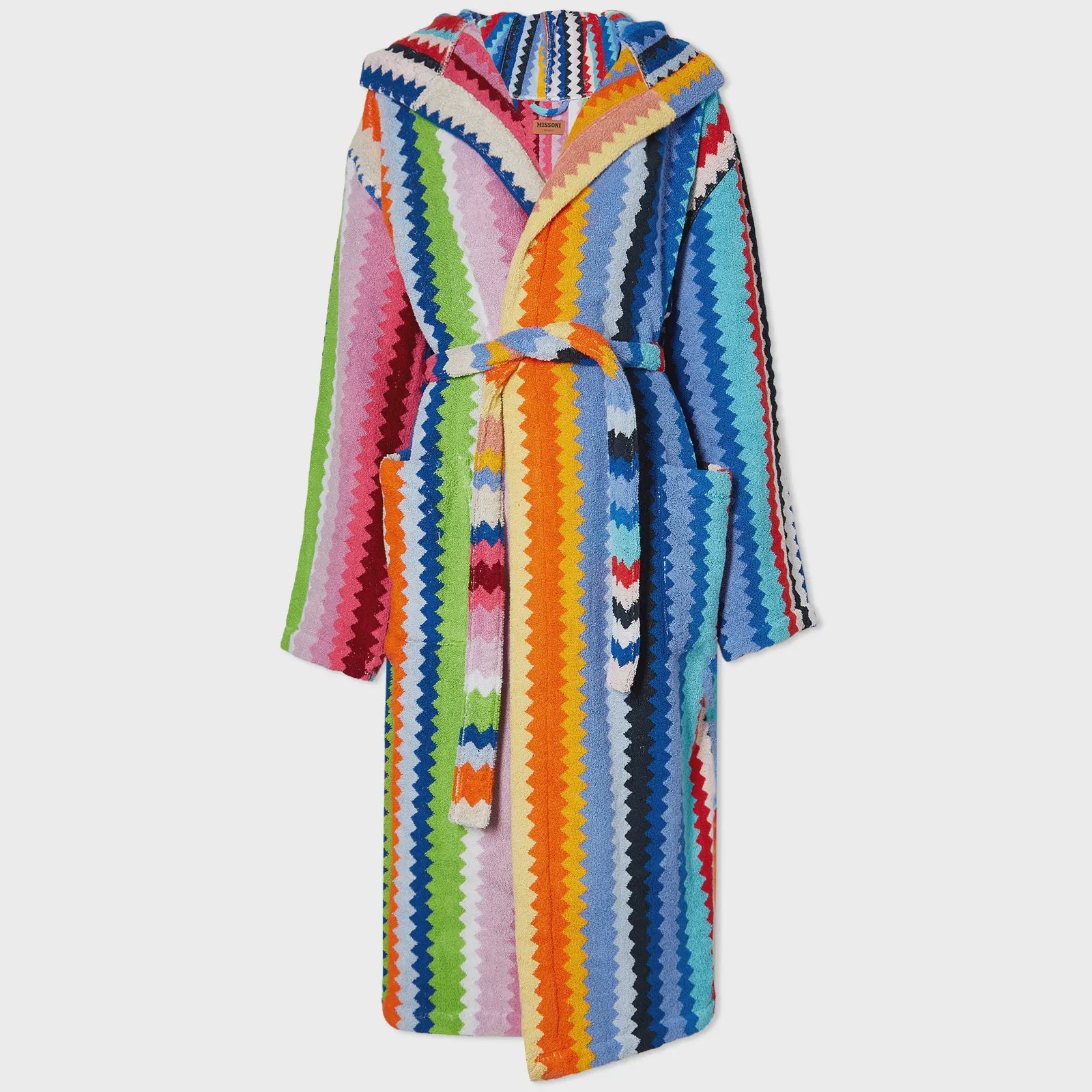 Missoni Cecil Hooded Bathrobe 1C3AC99764 — WORLD