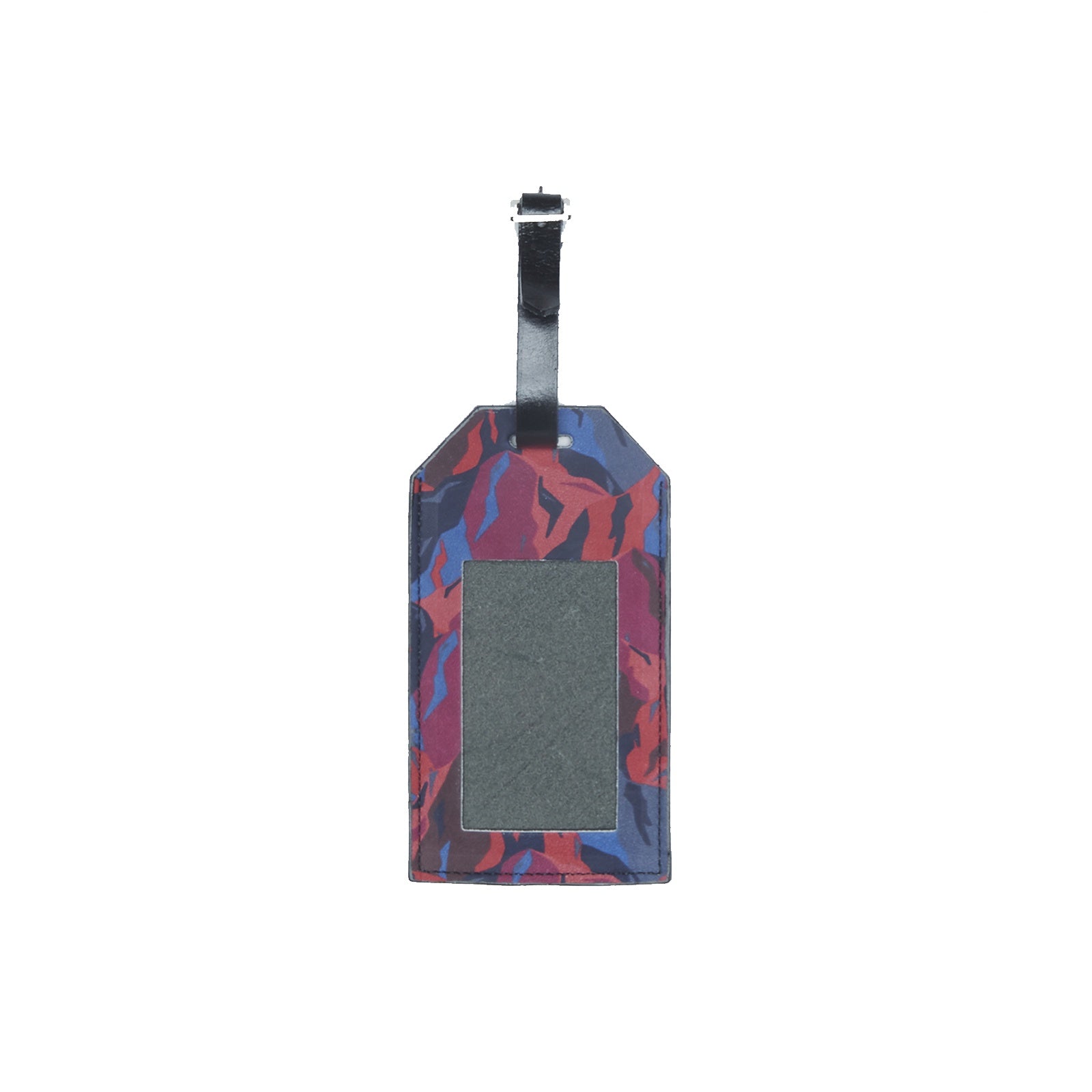 WORLD Liberty Leather Luggage Tag - Abstract Mountains