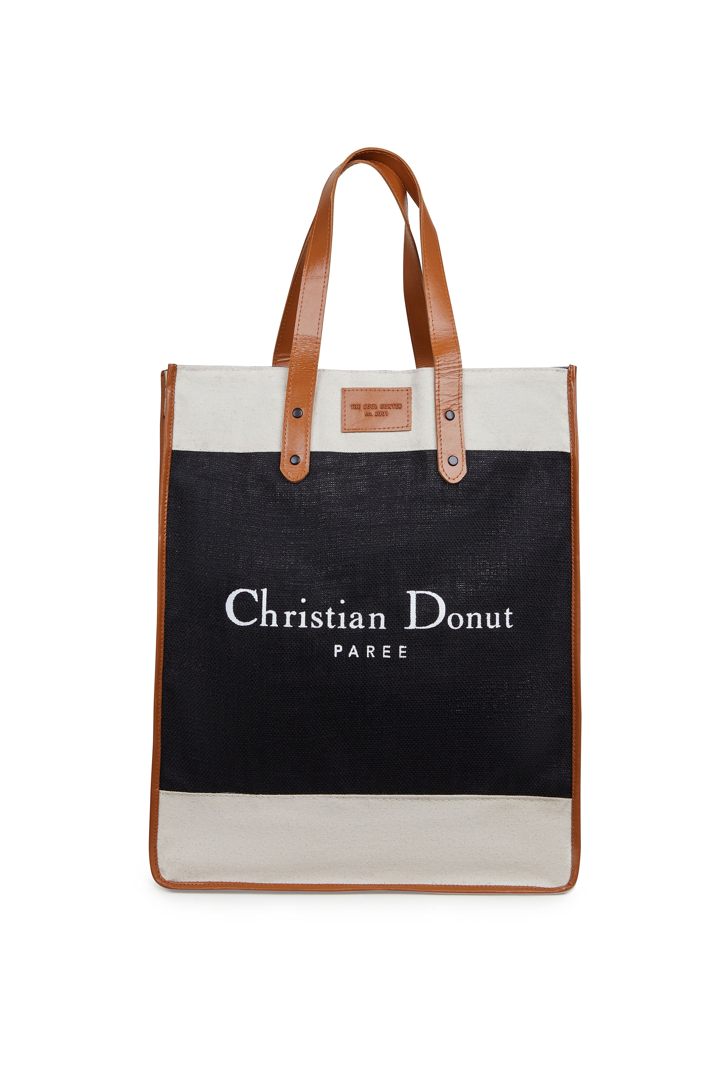 The Cool Hunter Market Bag Tan Leather - Christian Donut - NEW