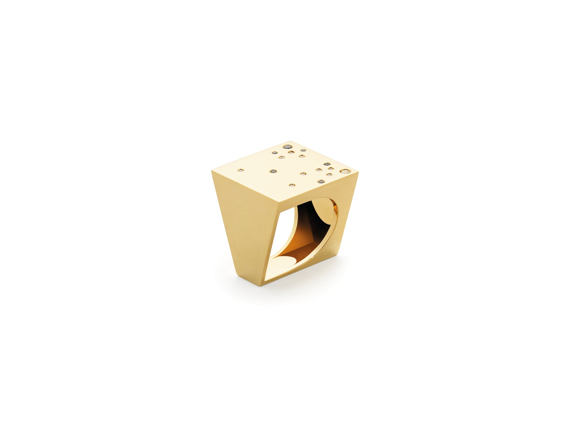 Godavari x WORLD Emperor's New Clothes Ring - Yellow or Rose Gold