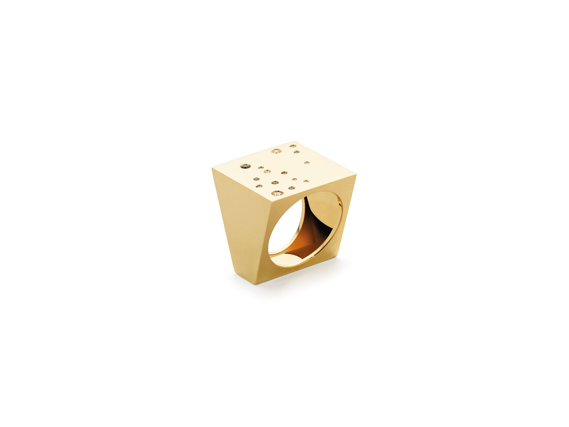 Godavari x WORLD Emperor's New Clothes Ring - Yellow or Rose Gold