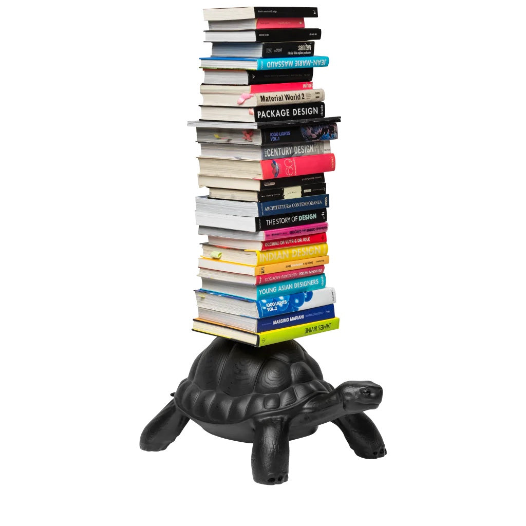 Qeeboo Turtle Carry Bookcase Black