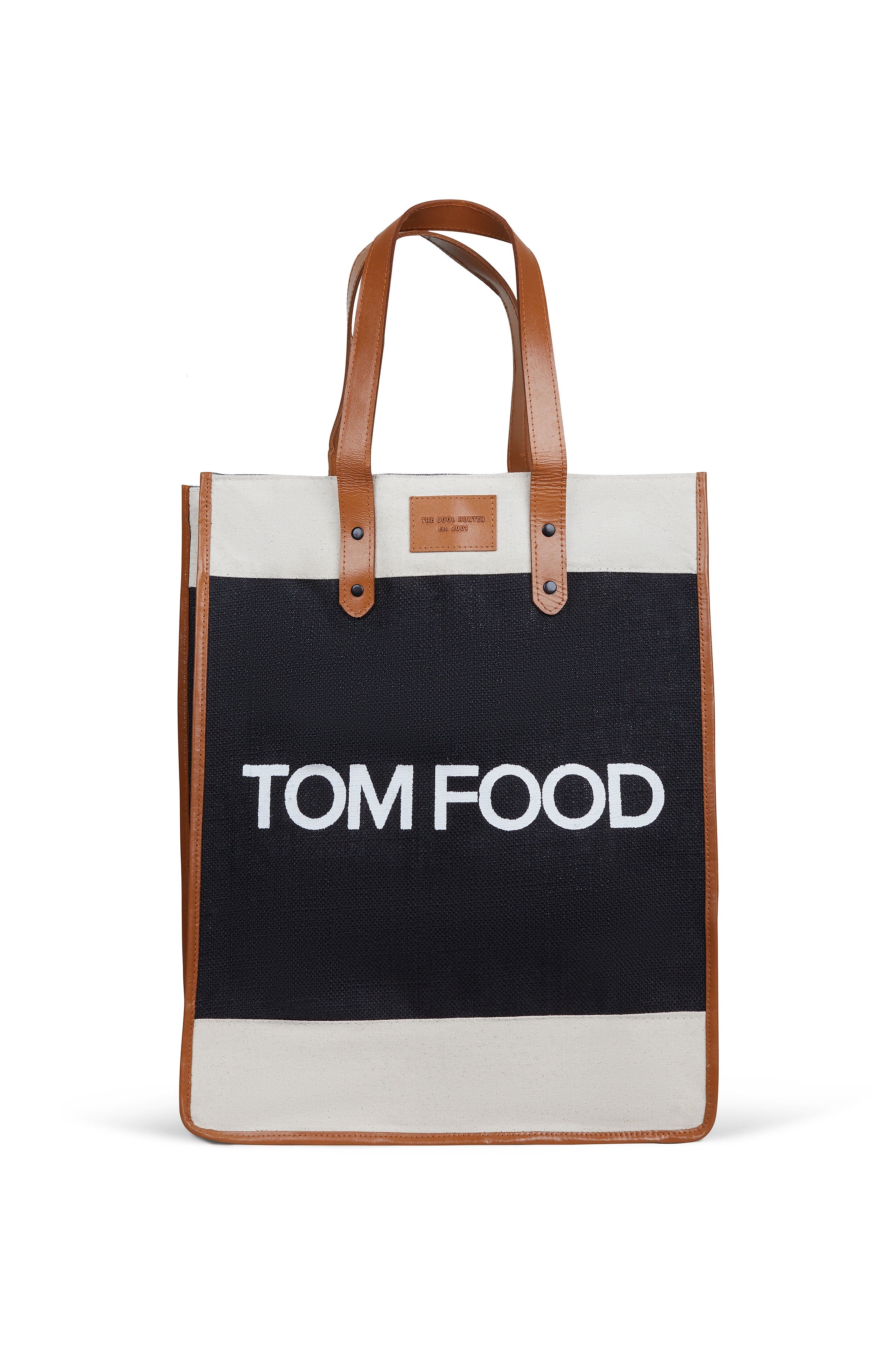The Cool Hunter Market Bag Tan Leather - Tom Food - NEW