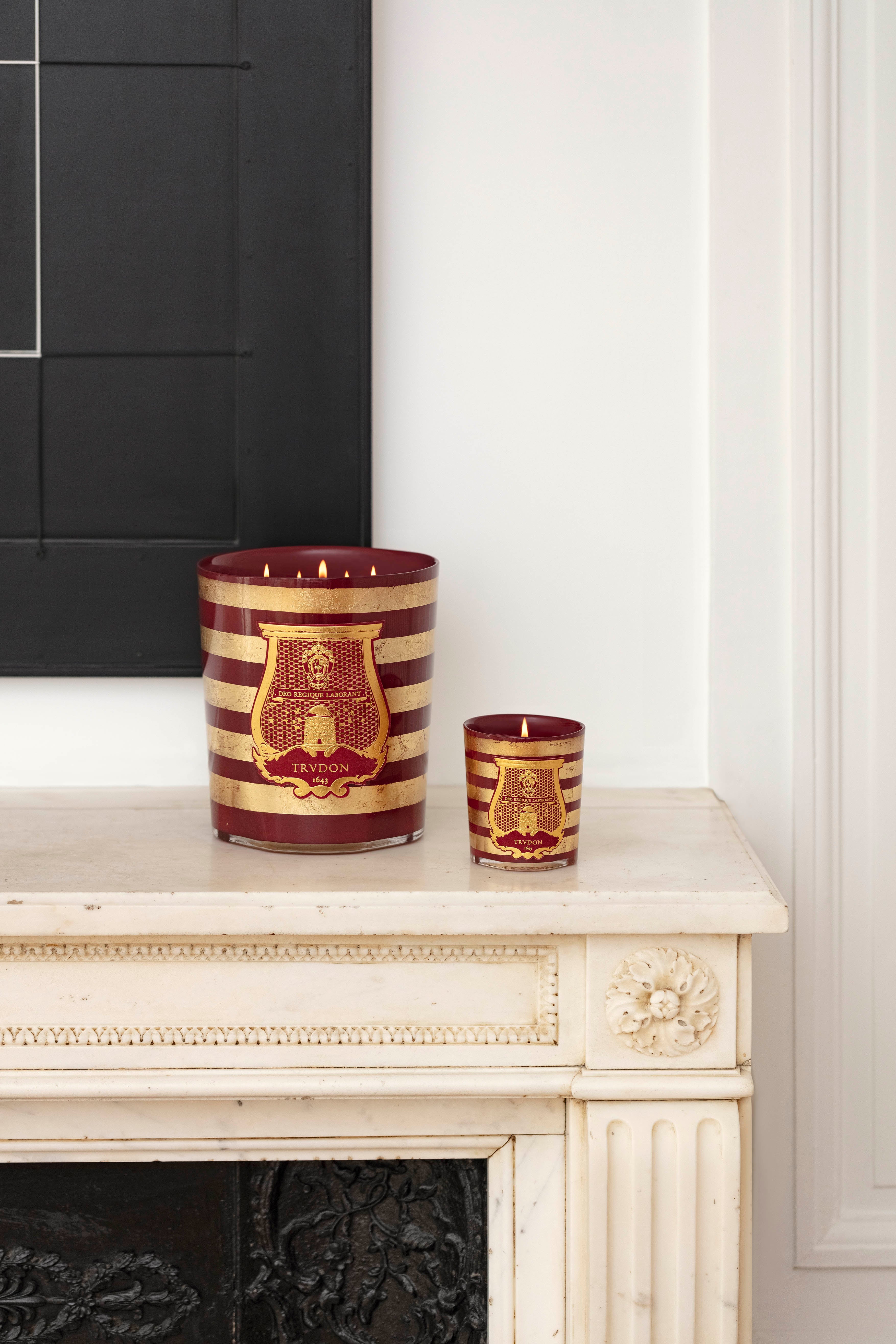 CIRE TRUDON CANDLE 270g Balmain Limited Edition 2022 - Red & Gold