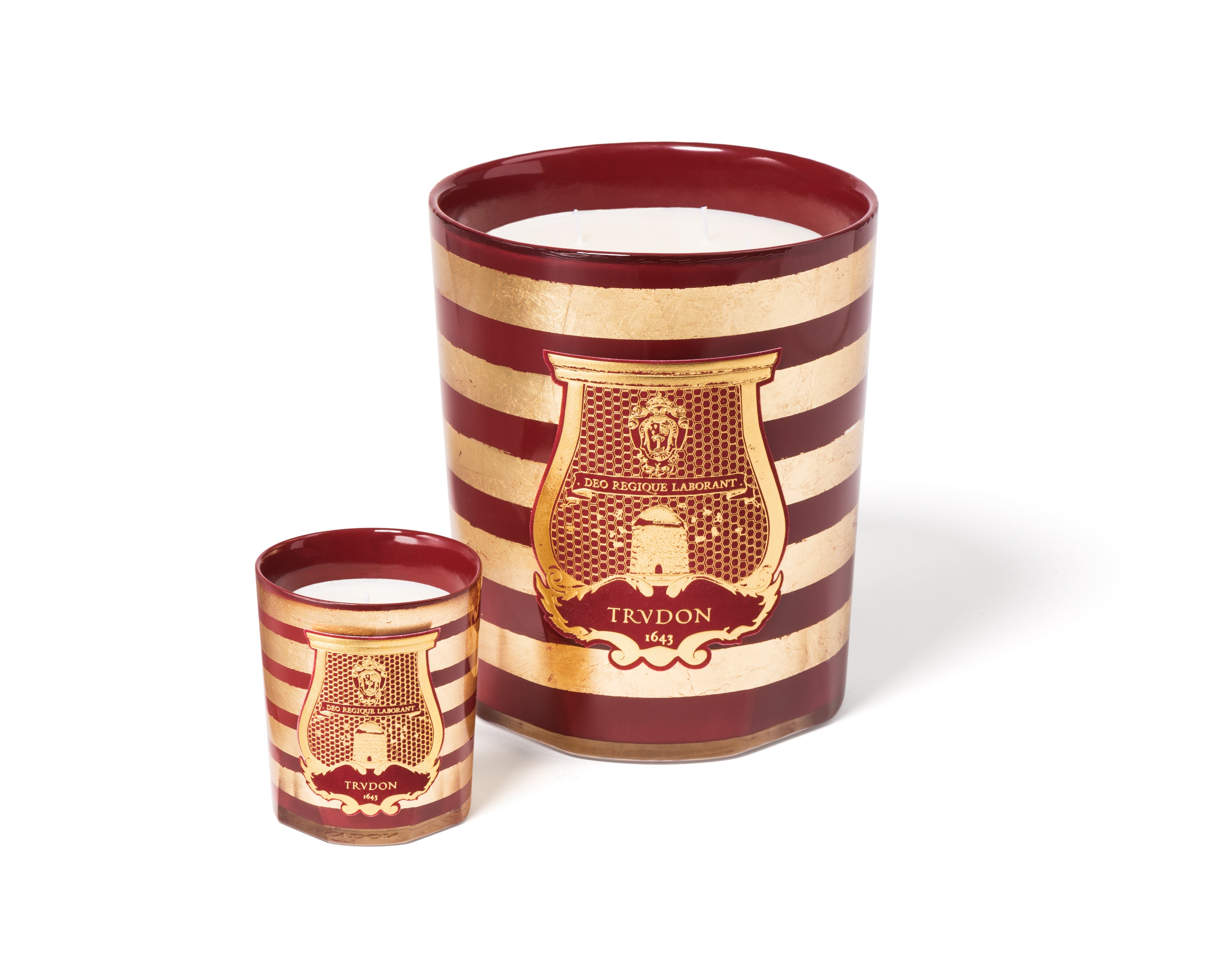 CIRE TRUDON CANDLE 270g Balmain Limited Edition 2022 - Red & Gold