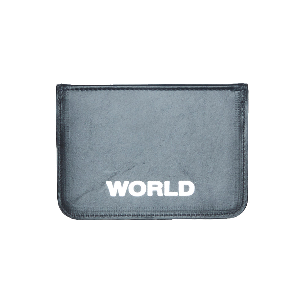 WORLD Liberty Leather Card Holder - Abstract Mountains