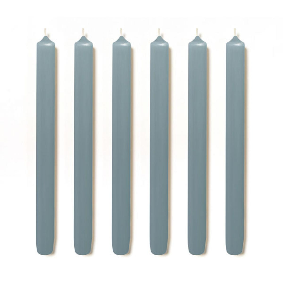 Cire Trudon Bougies Royales 6 Taper Candles Grey